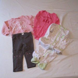 Bundle 3 for $15 -  Bundle of 4 items Infant Clothes